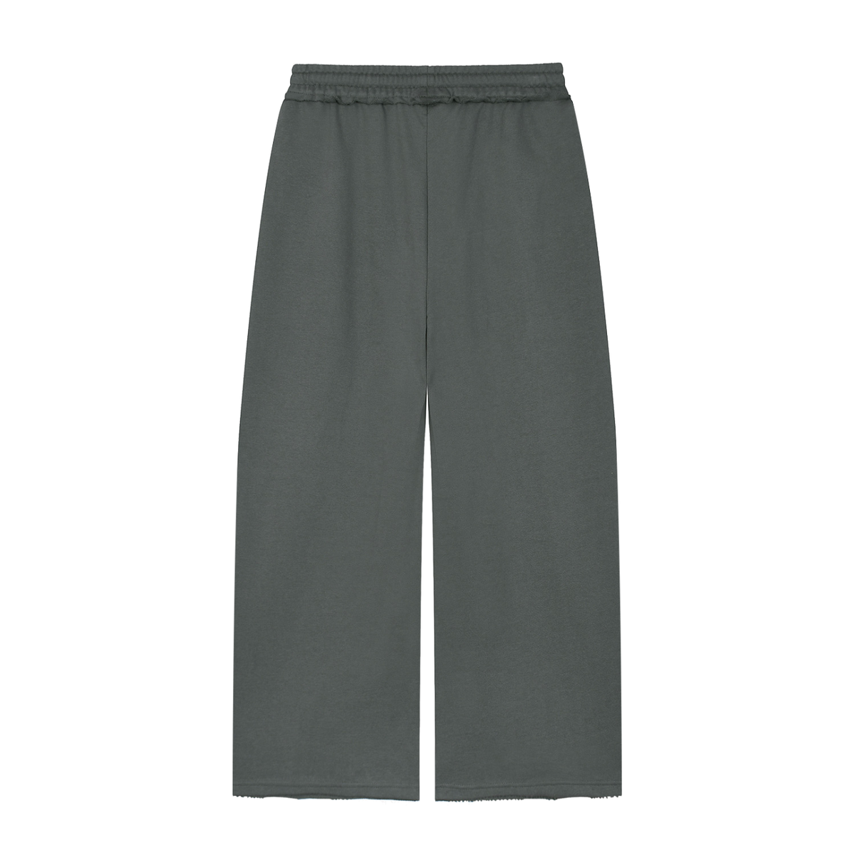 Wide Leg Raw Edge Jogger - Damen