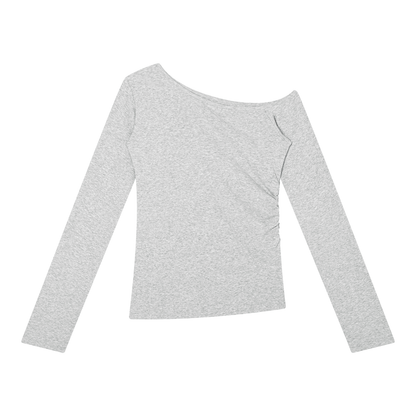 Off-the-Shoulder T-Shirt - Damen