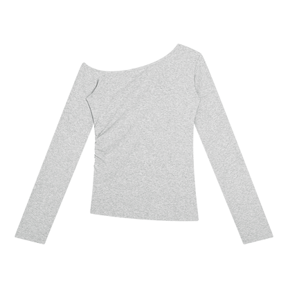 Off-the-Shoulder T-Shirt - Damen