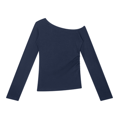 Off-the-Shoulder T-Shirt - Damen