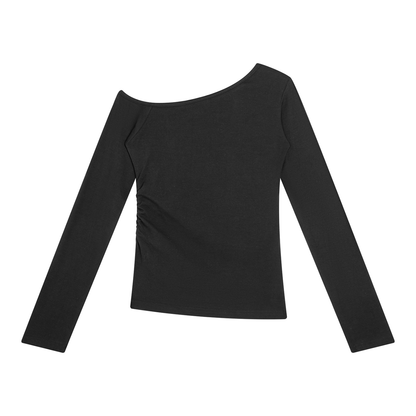 Off-the-Shoulder T-Shirt - Damen