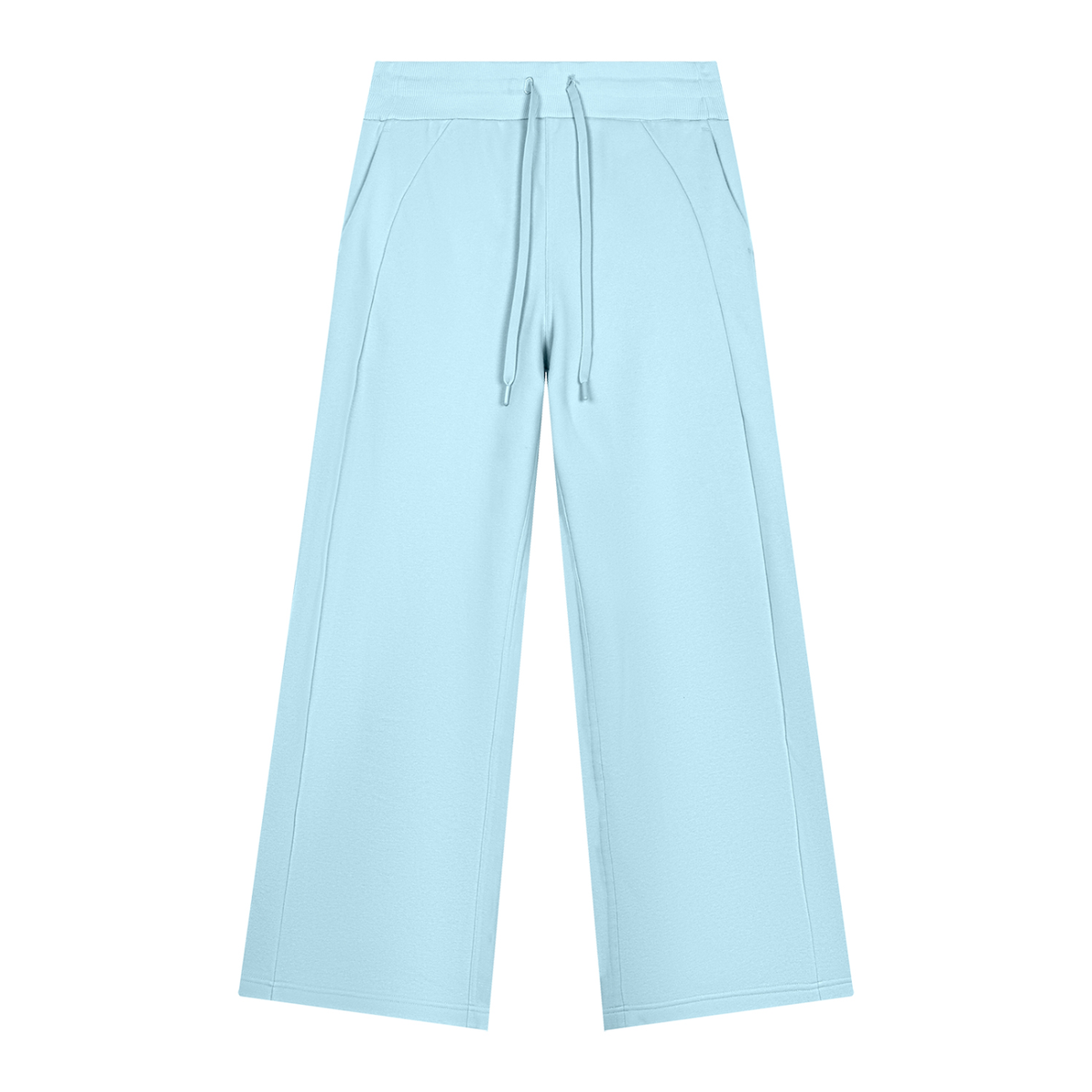 Wide Leg Fleece Jogger - Damen