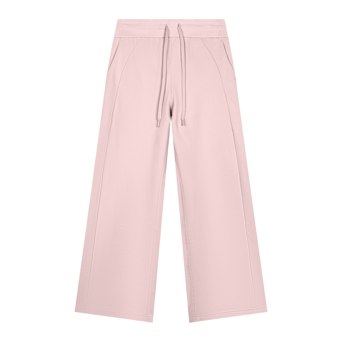Wide Leg Fleece Jogger - Damen