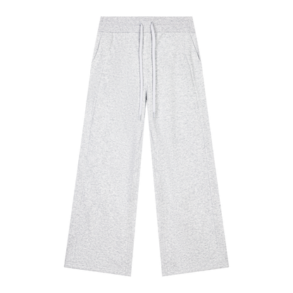 Wide Leg Fleece Jogger - Damen