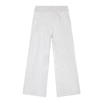 Wide Leg Fleece Jogger - Damen