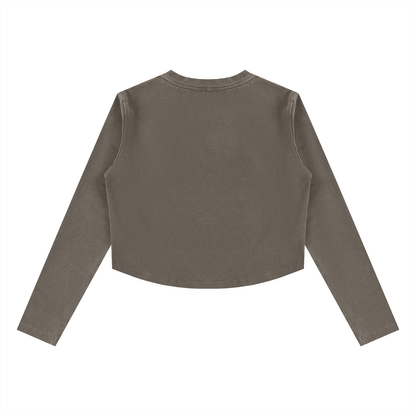 Vintage Wash Slim T-Shirt - Damen