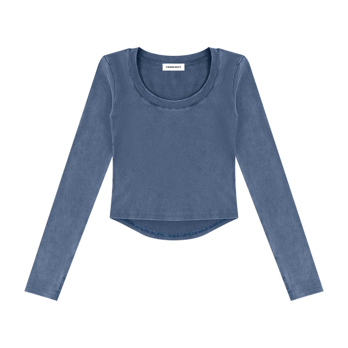Vintage Wash Crop T-Shirt - Damen