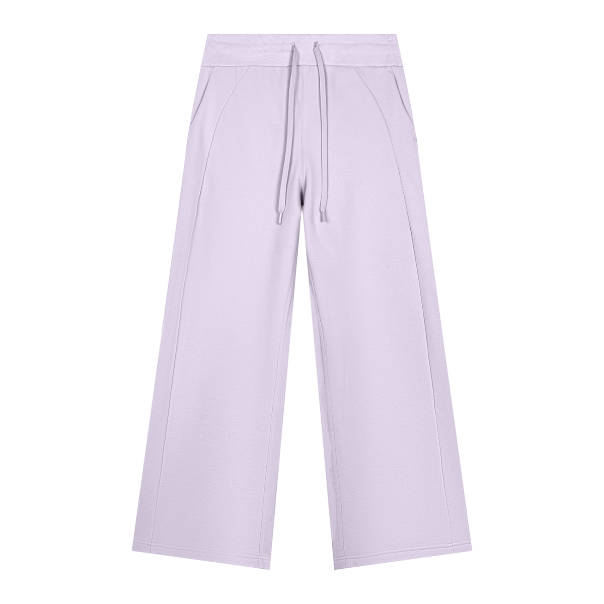 Wide Leg Fleece Jogger - Damen