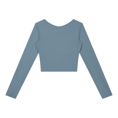 Panelled Long Sleeve T-Shirt - Damen