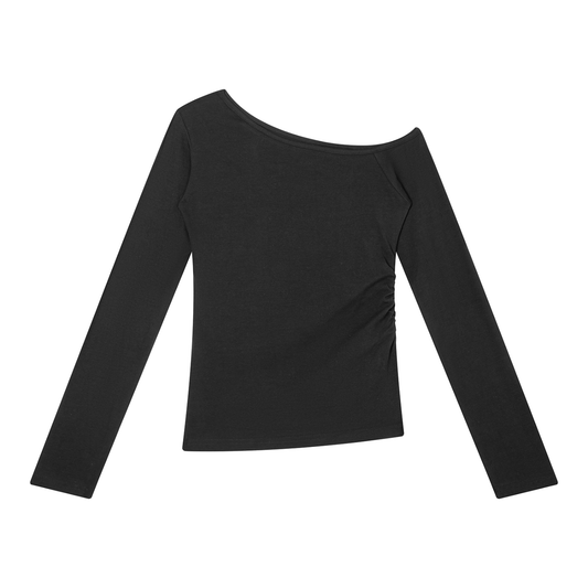 Off-the-Shoulder T-Shirt - Damen