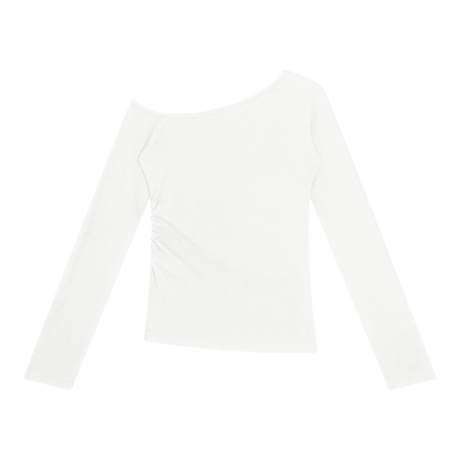 Off-the-Shoulder T-Shirt - Damen