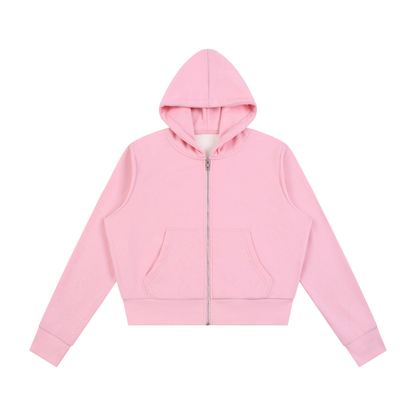 Sparkles Fleece Full Zip Hoodie - Damen