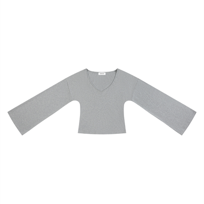 Bell Sleeve T-Shirt - Damen