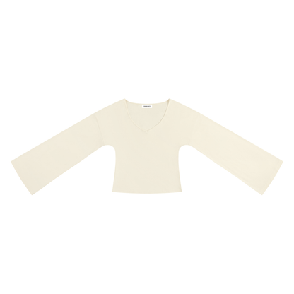 Bell Sleeve T-Shirt - Damen