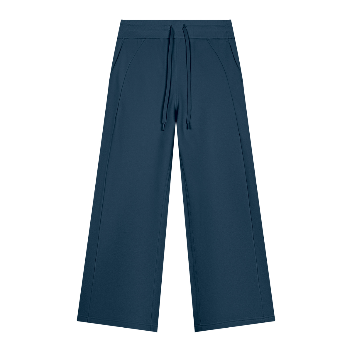 Wide Leg Fleece Jogger - Damen