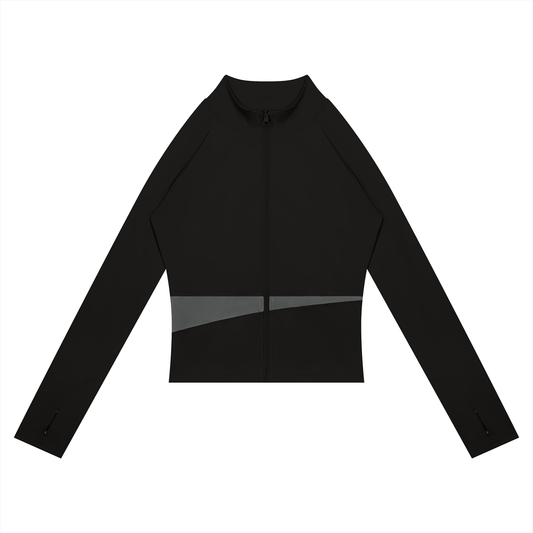 Paneled Sport Jacke - Damen