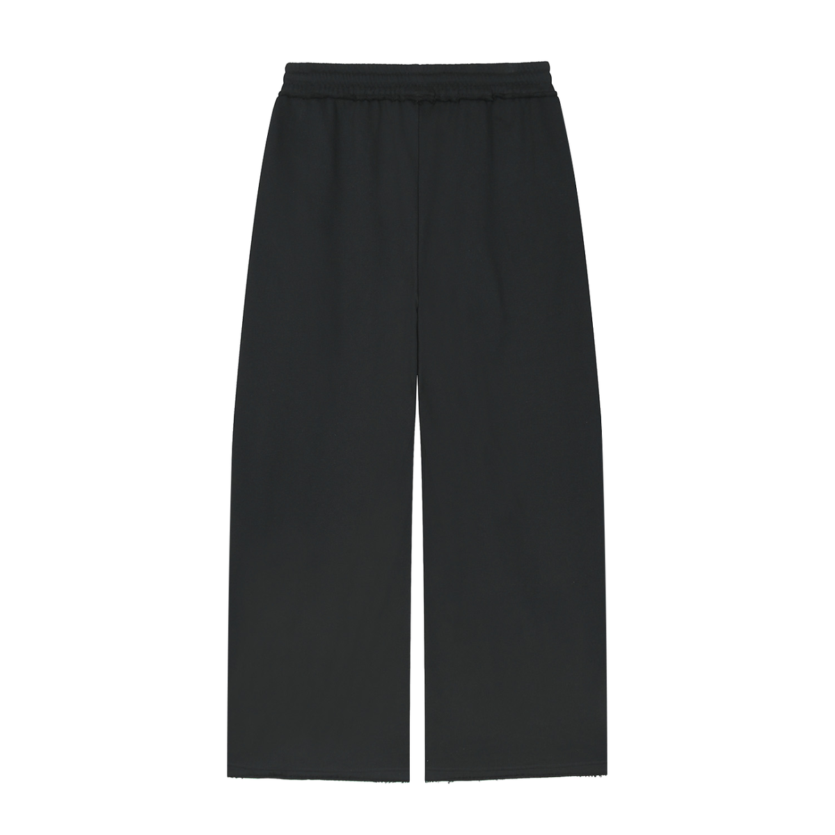 Wide Leg Raw Edge Jogger - Damen