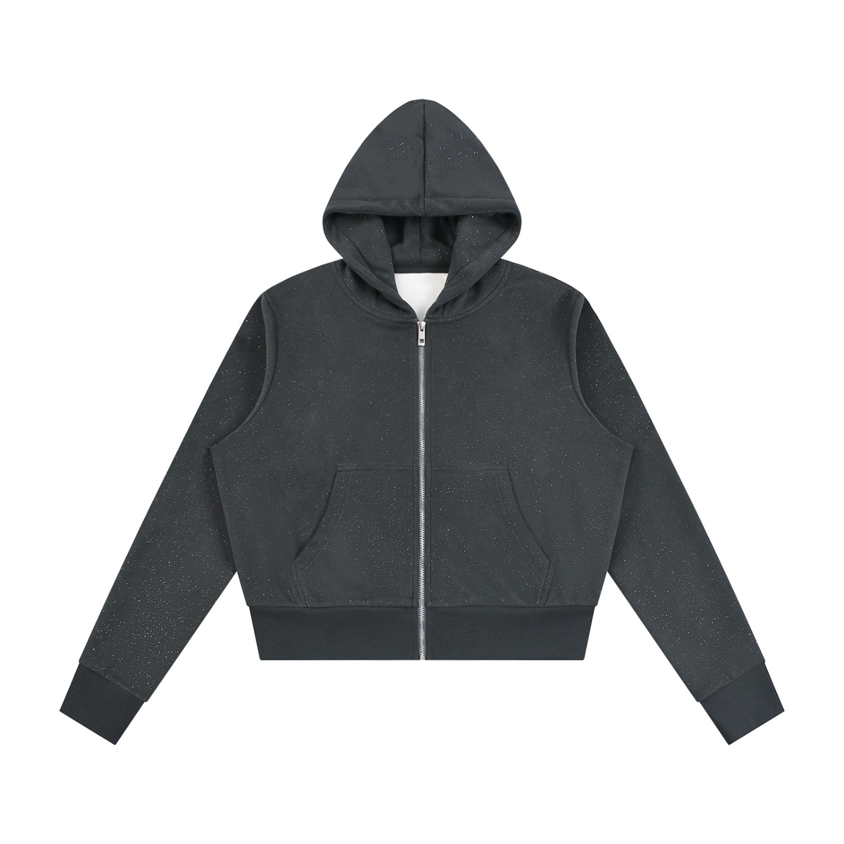 Sparkles Fleece Full Zip Hoodie - Damen