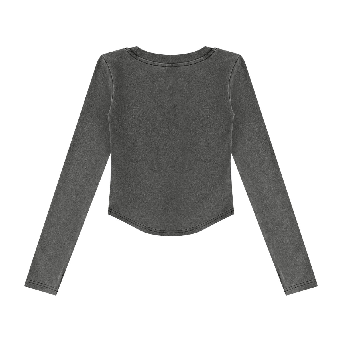 Vintage Wash Crop T-Shirt - Damen